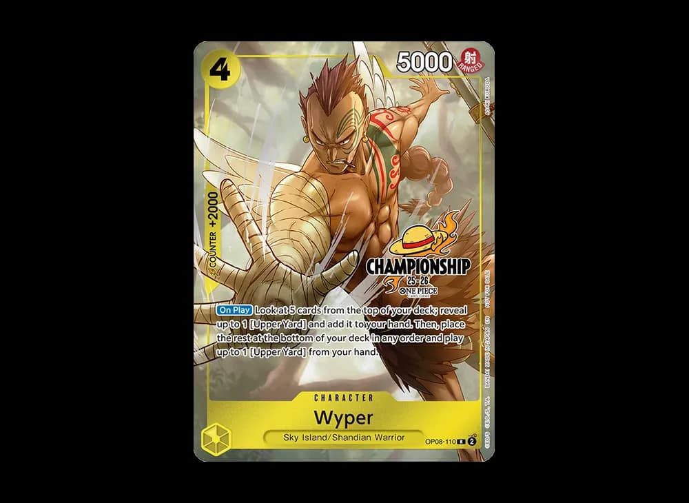 Wyper R [OP08-110] [EN](Promotional Card "CS 25-26 Celebration Pack")
