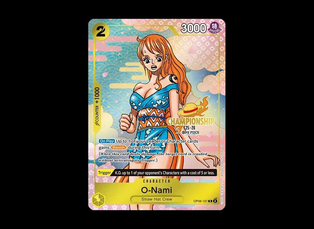 O-Nami R [OP06-101] [EN](Promotional Card "CS 25-26 Event Pack")