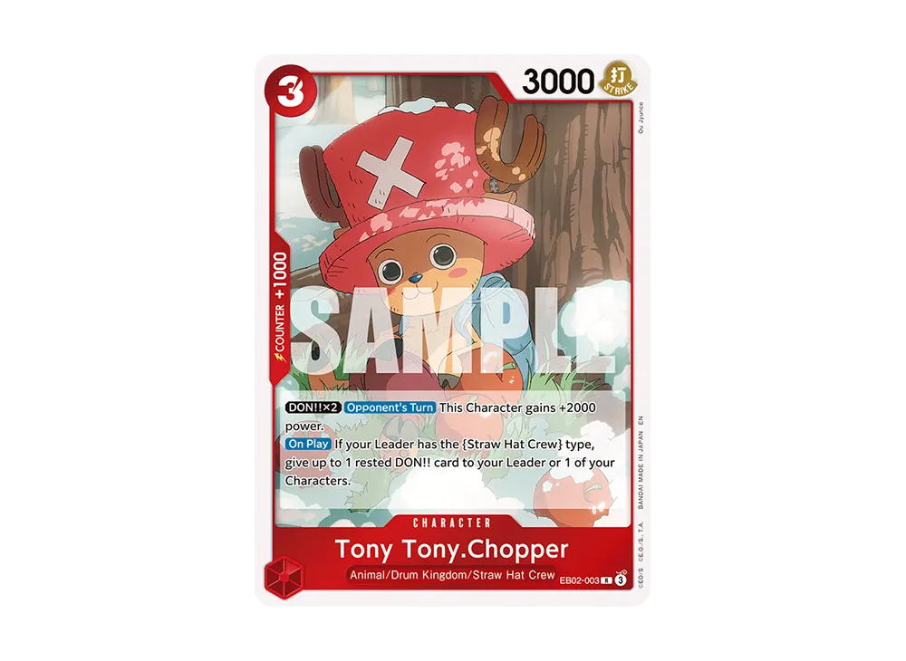 Tony Tony.Chopper R [EB02-003] [EN](Extra Booster "Anime 25th Collection")