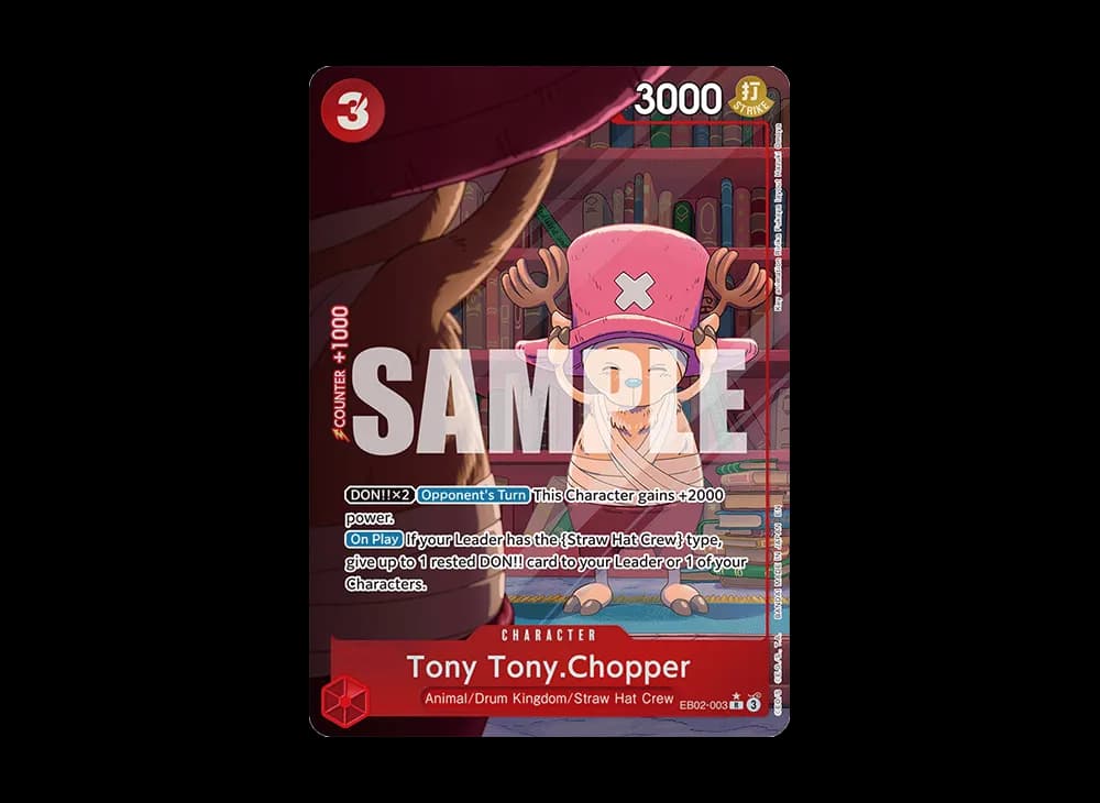 Tony Tony.Chopper R-P [EB02-003] [EN](Extra Booster "Anime 25th Collection")