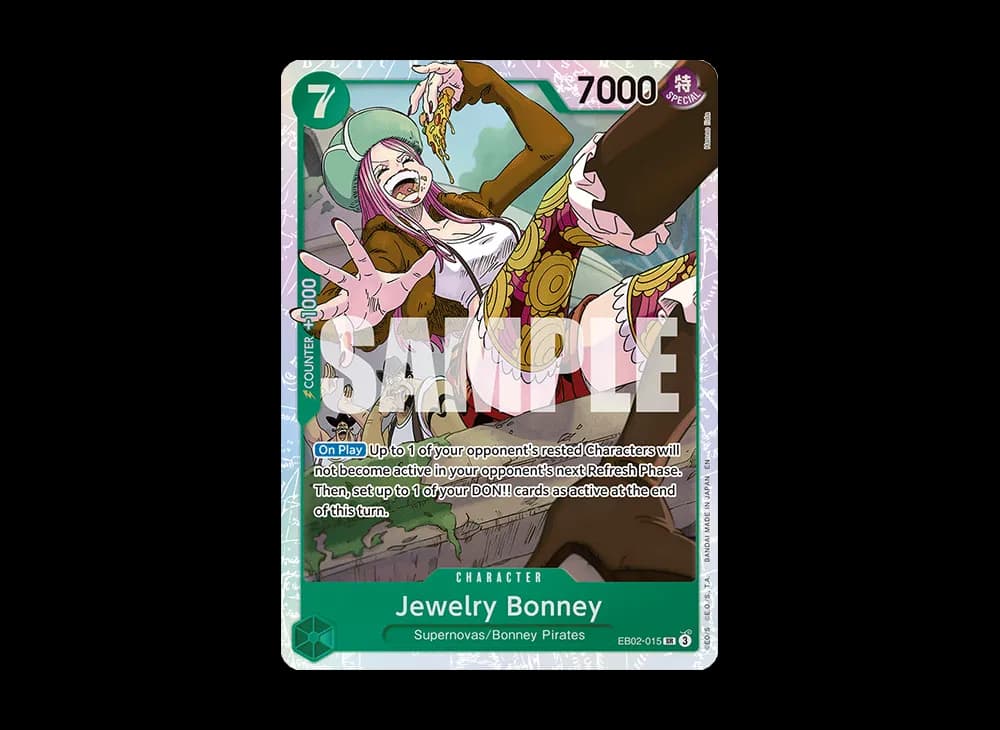 Jewelry Bonney SR [EB02-015] [EN](Extra Booster "Anime 25th Collection")