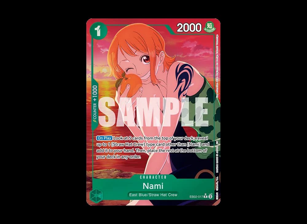 Nami R-P [EB02-017] [EN](Extra Booster "Anime 25th Collection")