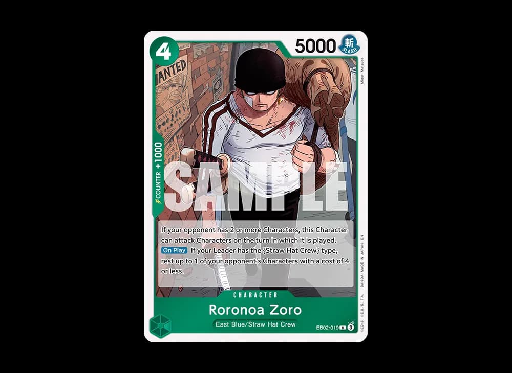 Roronoa Zoro R [EB02-019] [EN](Extra Booster "Anime 25th Collection")