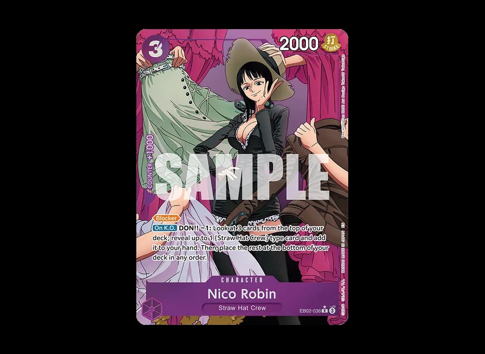 Nico Robin R-P [EB02-036] [EN](Extra Booster "Anime 25th Collection")