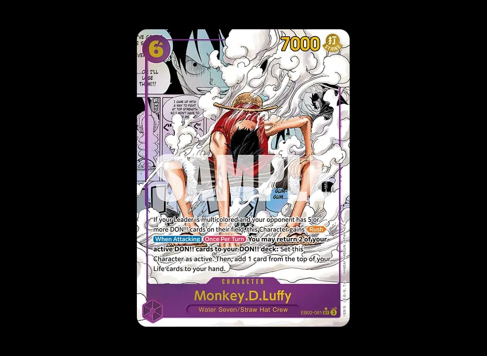 Monkey.D.Luffy SEC-SP (Comic Parallel) [EB02-061] [EN](Extra Booster "Anime 25th Collection")