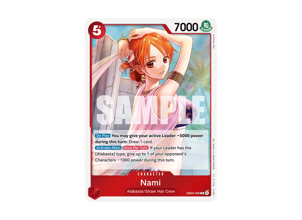 Nami R [EB03-006][EN] (Extra Booster "HEROINES EDITION")