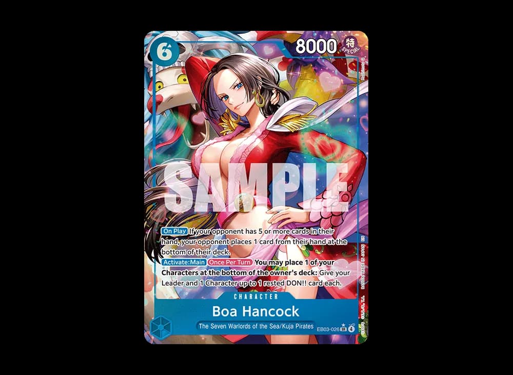 Boa Hancock SR-P [EB03-026][EN] (Extra Booster "HEROINES EDITION")