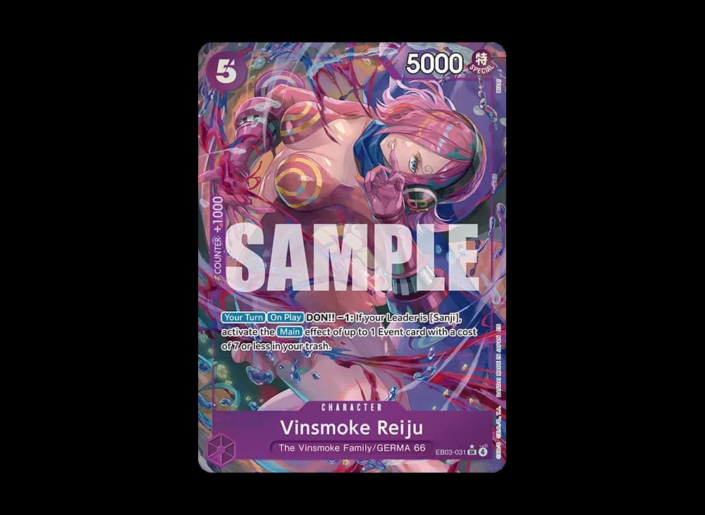 Vinsmoke Reiju SR-P [EB03-031][EN] (Extra Booster "HEROINES EDITION")