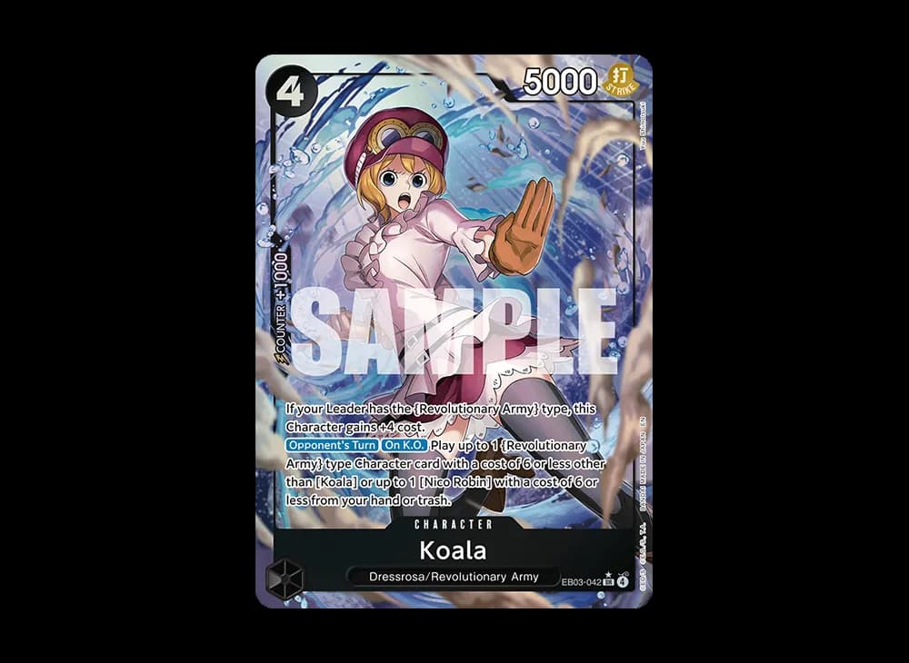 Koala SR-P [EB03-042][EN] (Extra Booster "HEROINES EDITION")
