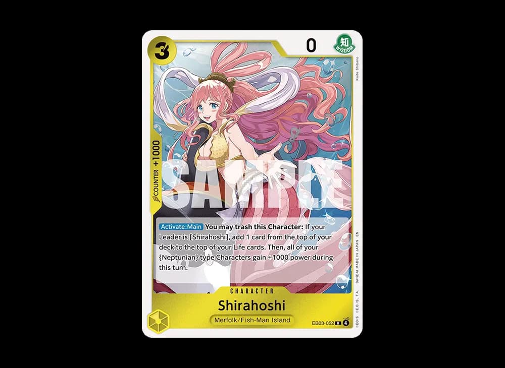 Shirahoshi R [EB03-052][EN] (Extra Booster "HEROINES EDITION")