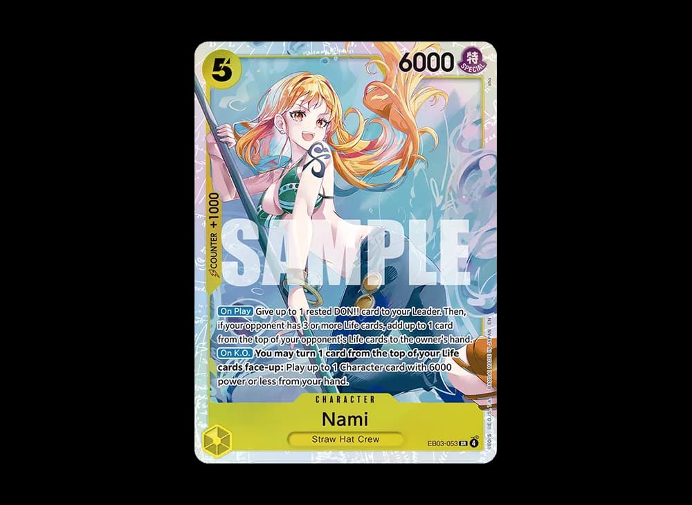 Nami SR [EB03-053][EN] (Extra Booster "HEROINES EDITION")