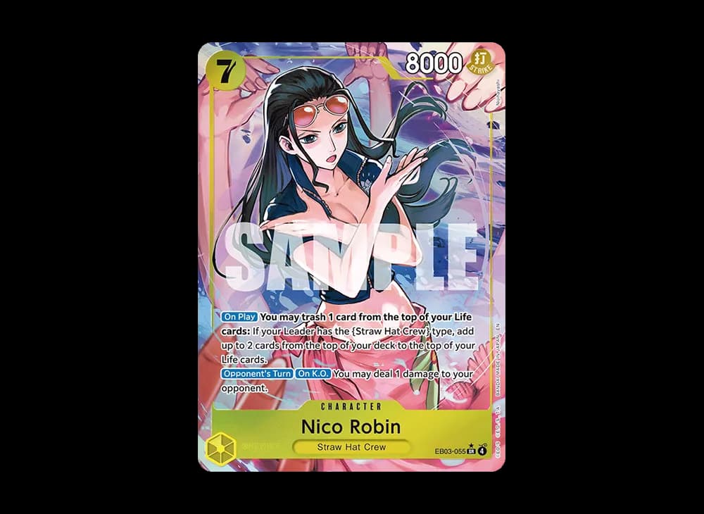 Nico Robin SR-P [EB03-055][EN] (Extra Booster "HEROINES EDITION")