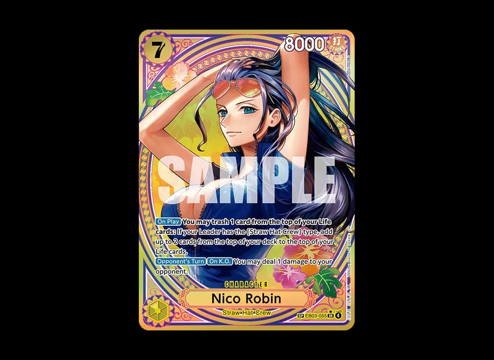 Nico Robin SR-SPC [EB03-055][EN] (Extra Booster "HEROINES EDITION")