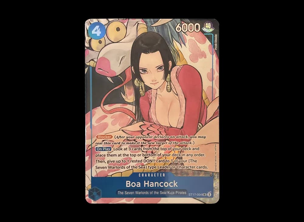 Boa Hancock SR [ST17-004] [EN](Promotional Card "Illustration Box Vol.2")