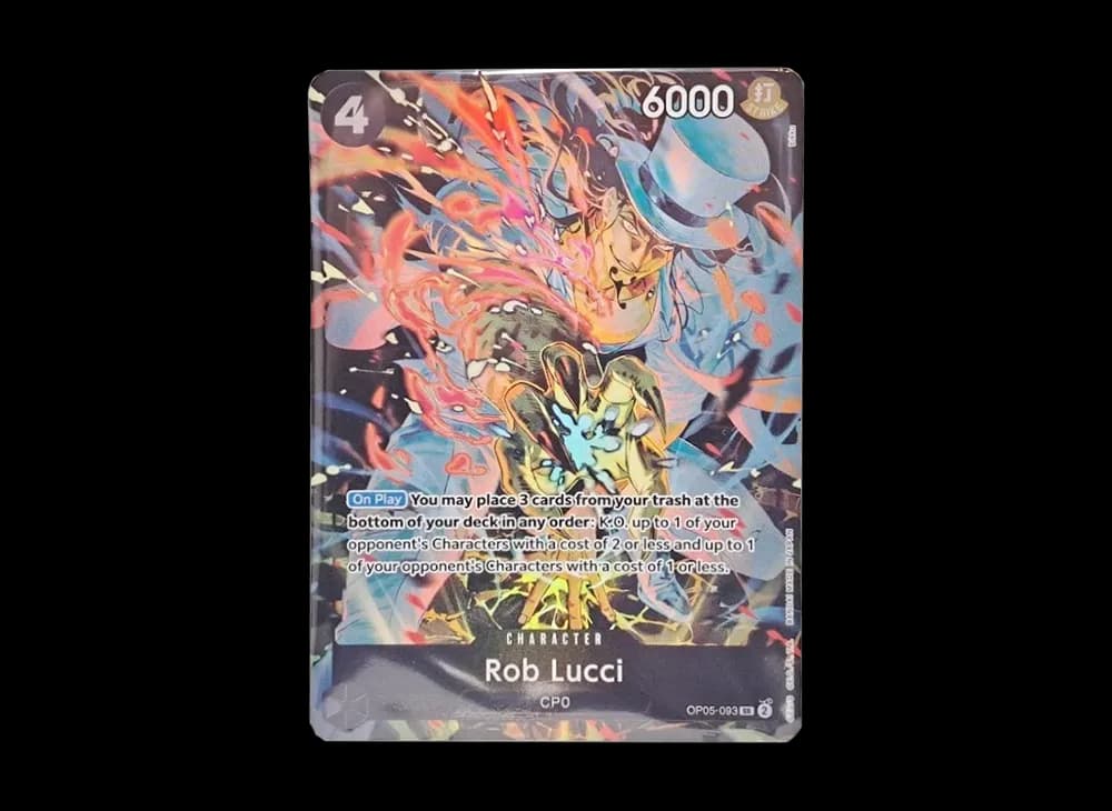 Rob Lucci SR [OP05-093] [EN](Promotional Card "Illustration Box EX")