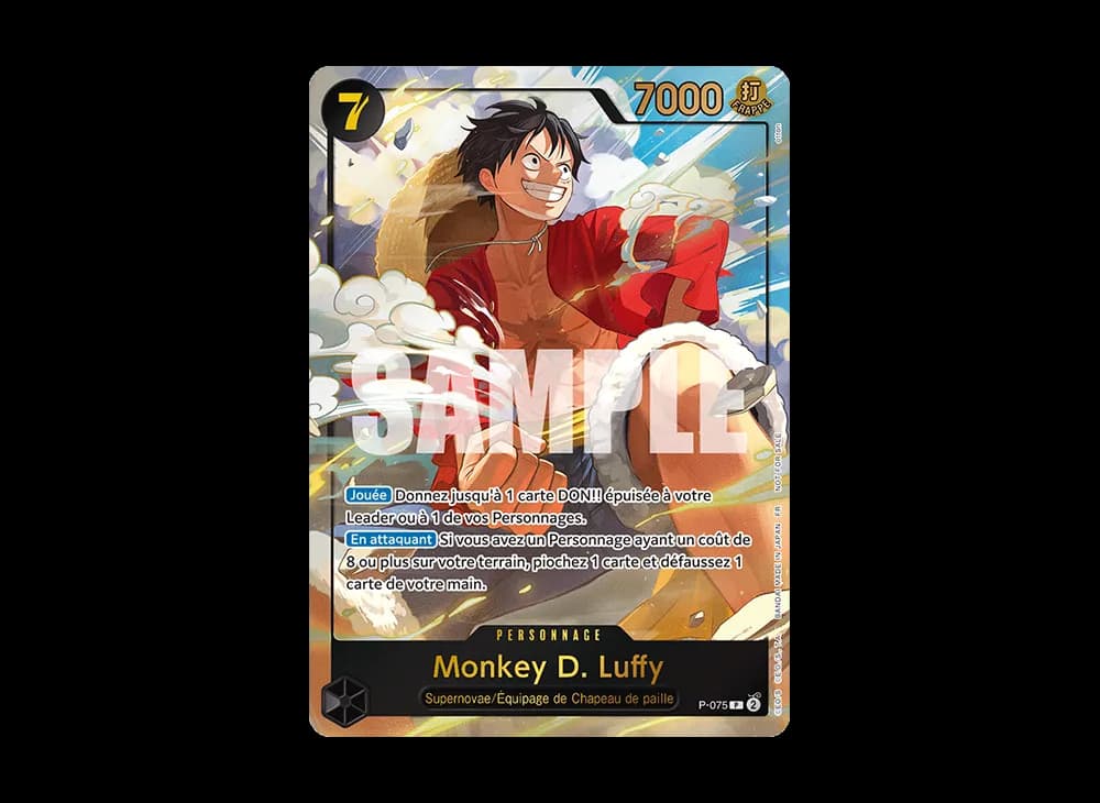 Monkey.D.Luffy P [P-075][FR](Promotional Card "Japan Expo Exclusive")