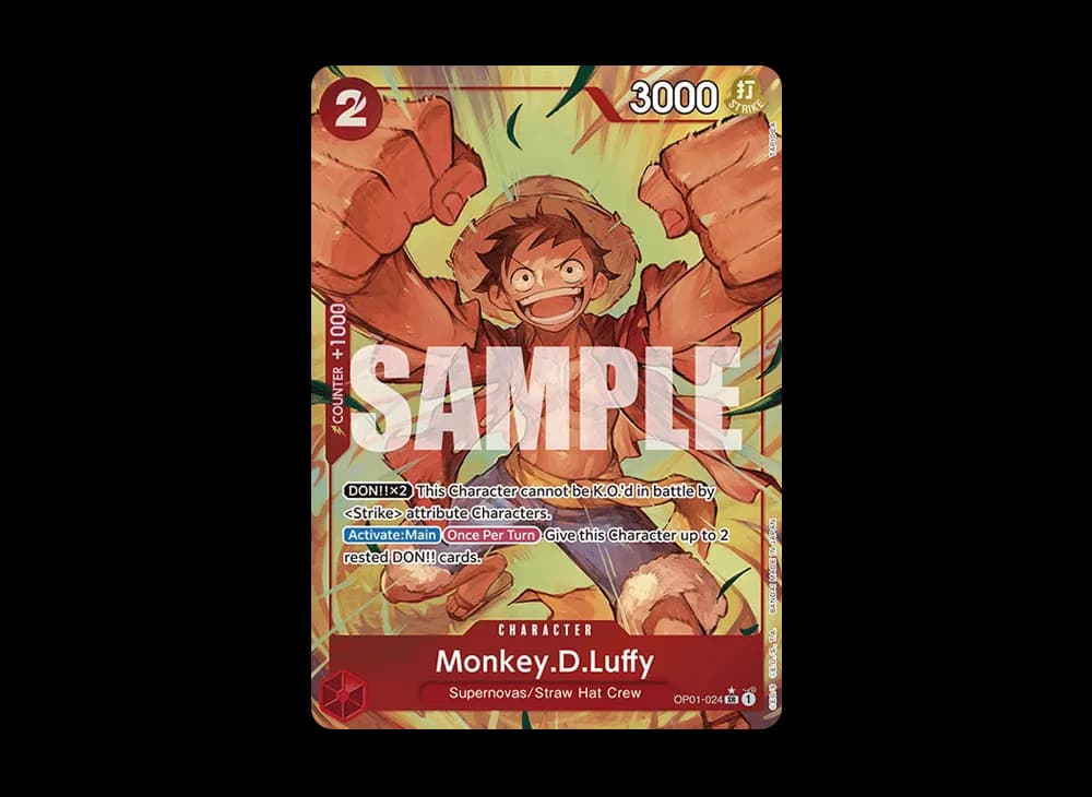 Monkey.D.Luffy SR-P [OP01-024] [EN](Premium Booster "ONE PIECE CARD THE BEST")