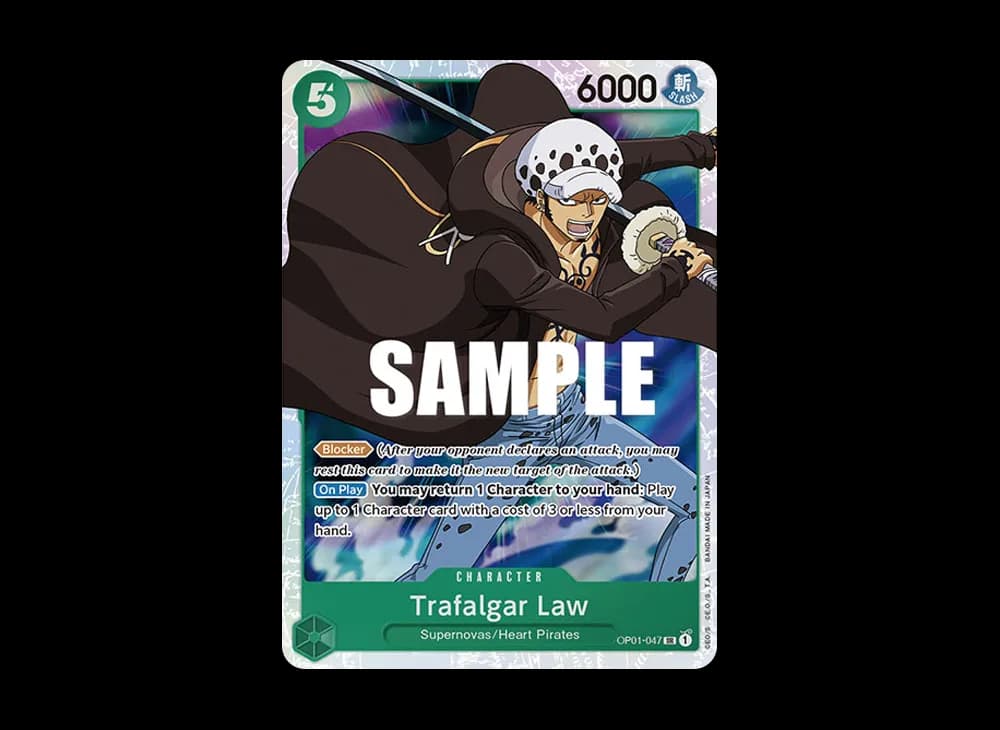 Trafalgar Law SR [OP01-047] [EN](Booster Pack "ROMANCE DAWN")