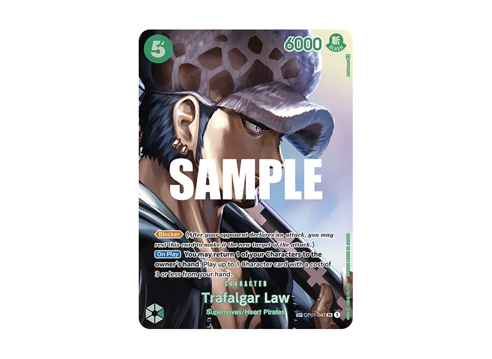 Trafalgar Law SR-SPC [OP01-047] [EN](Booster Pack "Kingdoms Of Intrigue")