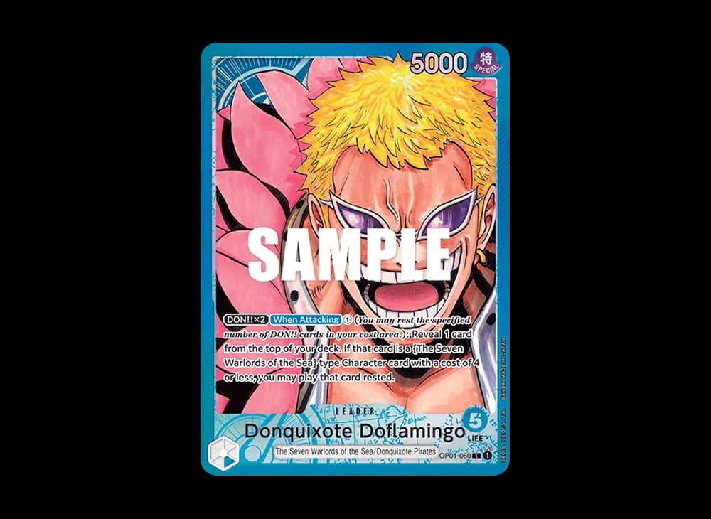 Donquixote Doflamingo L-P [OP01-060] [EN](Booster Pack "ROMANCE DAWN")