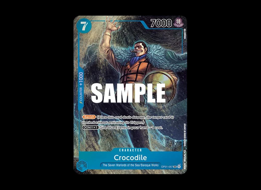 Crocodile SR-P [OP01-067] [EN](Booster Pack "ROMANCE DAWN")