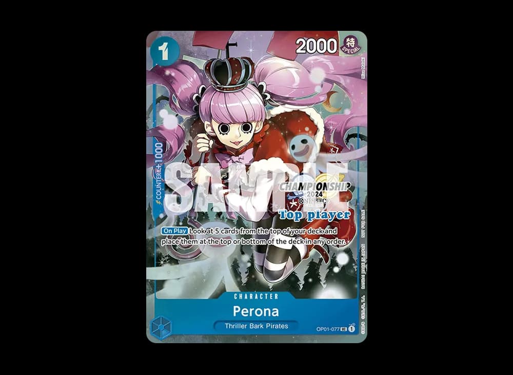 Perona UC [OP01-077] [EN](Promotional Card "Championship 2024 Top Player Pack")