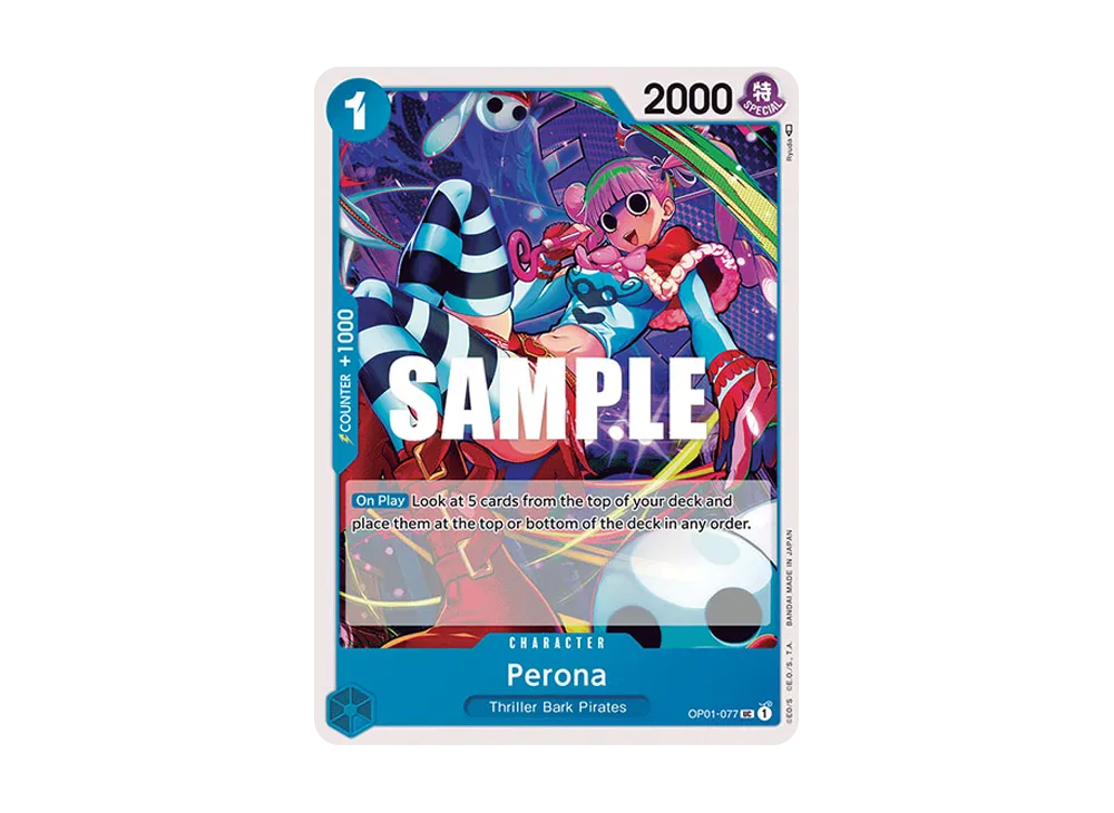 Perona UC [OP01-077] [EN](Booster Pack "ROMANCE DAWN")