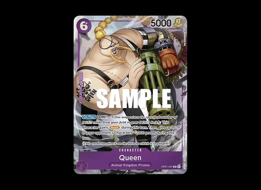 Queen R-P [OP01-097] [EN](Booster Pack "ROMANCE DAWN")