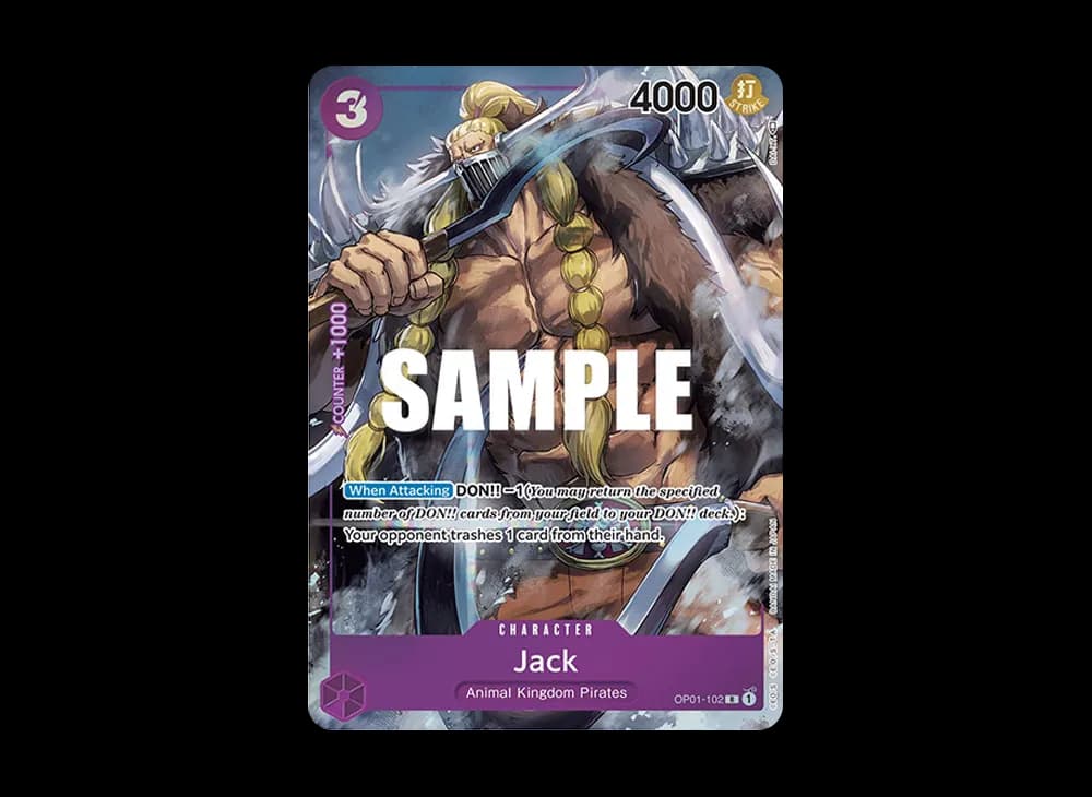 Jack R-P [OP01-102] [EN](Booster Pack "ROMANCE DAWN")