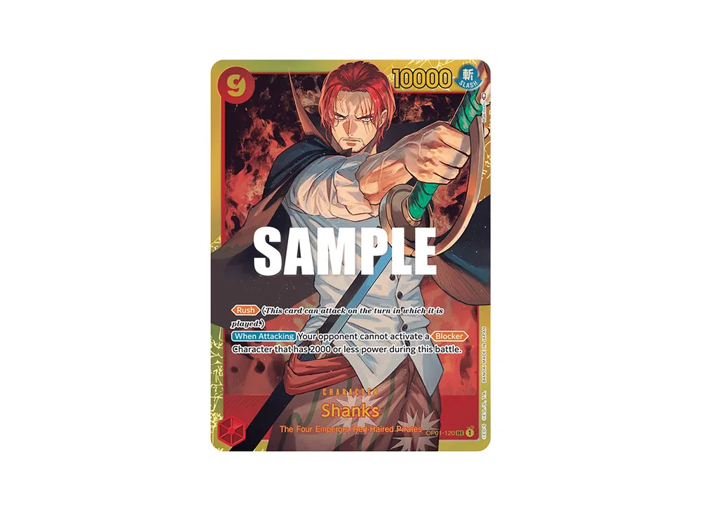 Shanks SEC [OP01-120] [EN](Booster Pack "ROMANCE DAWN")
