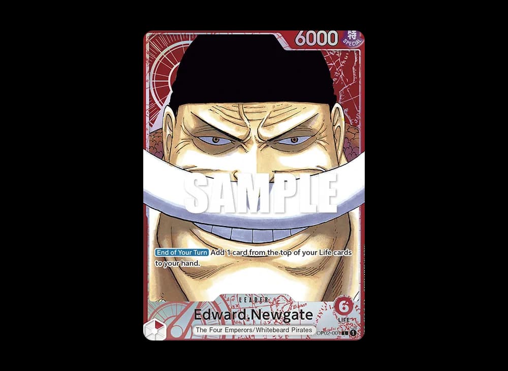 Edward.Newgate L-P [OP02-001] [EN](Booster Pack "Paramount War")