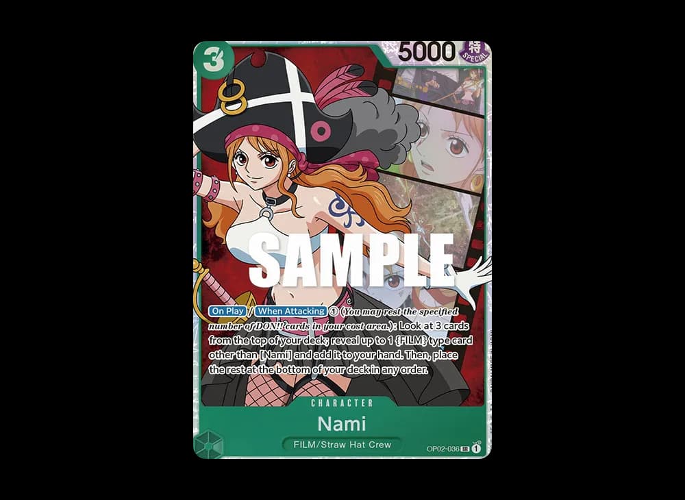 Nami SR [OP02-036] [EN](Booster Pack "Paramount War")