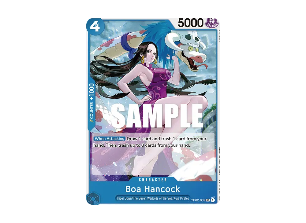 Boa Hancock UC [OP02-059] [EN](Booster Pack "Paramount War")