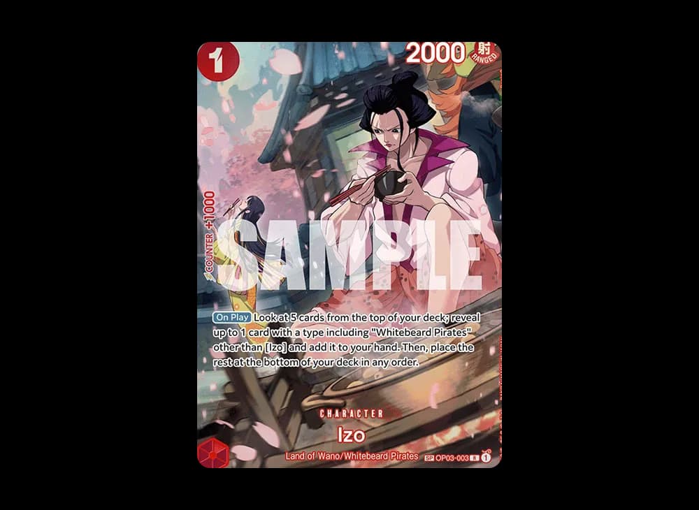 Izo SR-SPC [OP03-003] [EN](Booster Pack "500 Years In The Future")