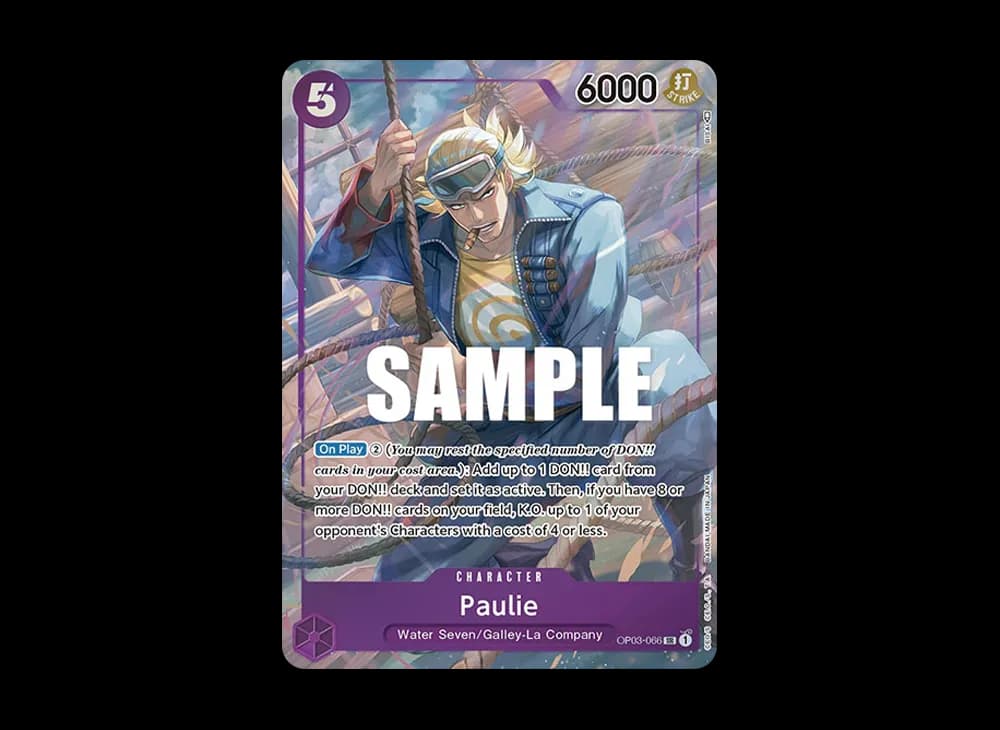 Paulie SR-P [OP03-066] [EN](Booster Pack "Pillars Of Strength")