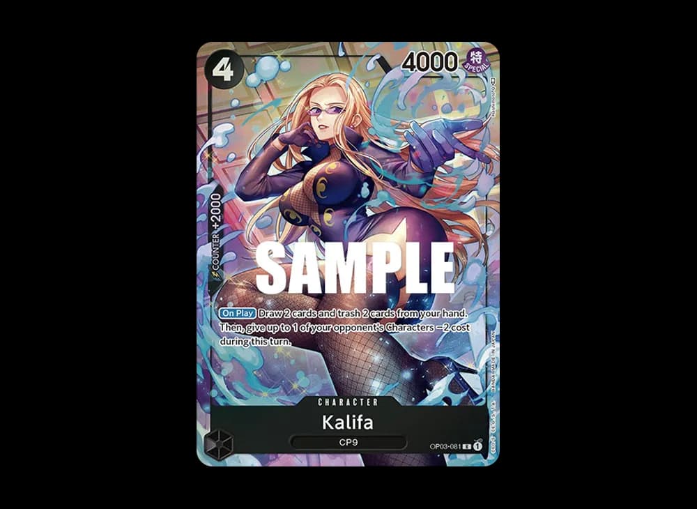 Kalifa R-P [OP03-081] [EN](Booster Pack "Pillars Of Strength")