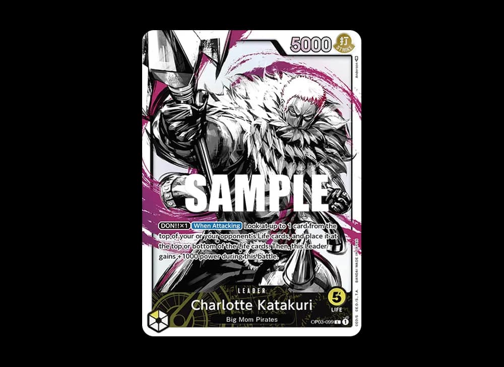 Charlotte Katakuri L-P [OP03-099] [EN](Booster Pack "Pillars Of Strength")