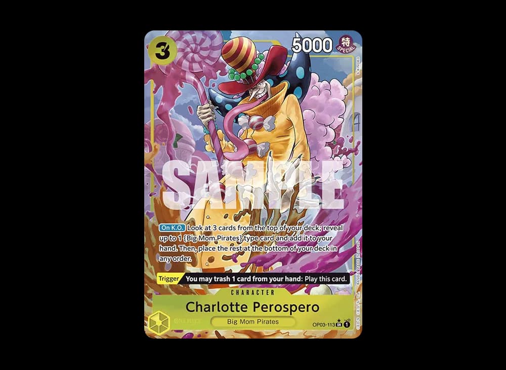 Charlotte Perospero SR-P [OP03-113] [EN](Premium Booster "ONE PIECE CARD THE BEST")