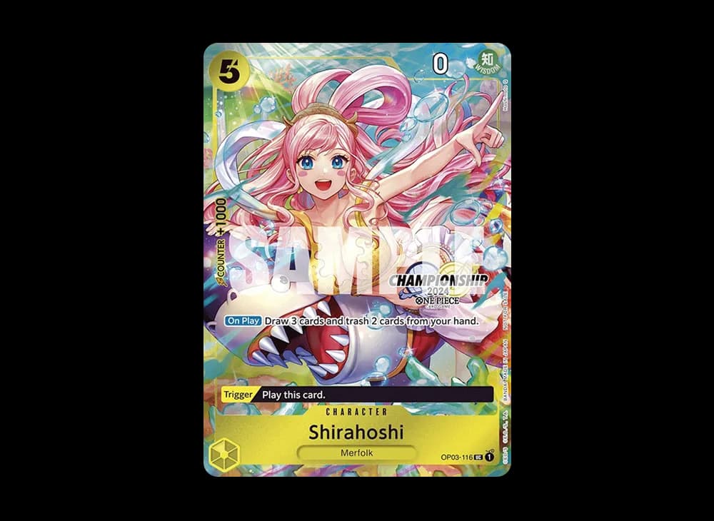 Shirahoshi UC [OP03-116] [EN](Promotional Card "Championship 2024 Celebration Pack")