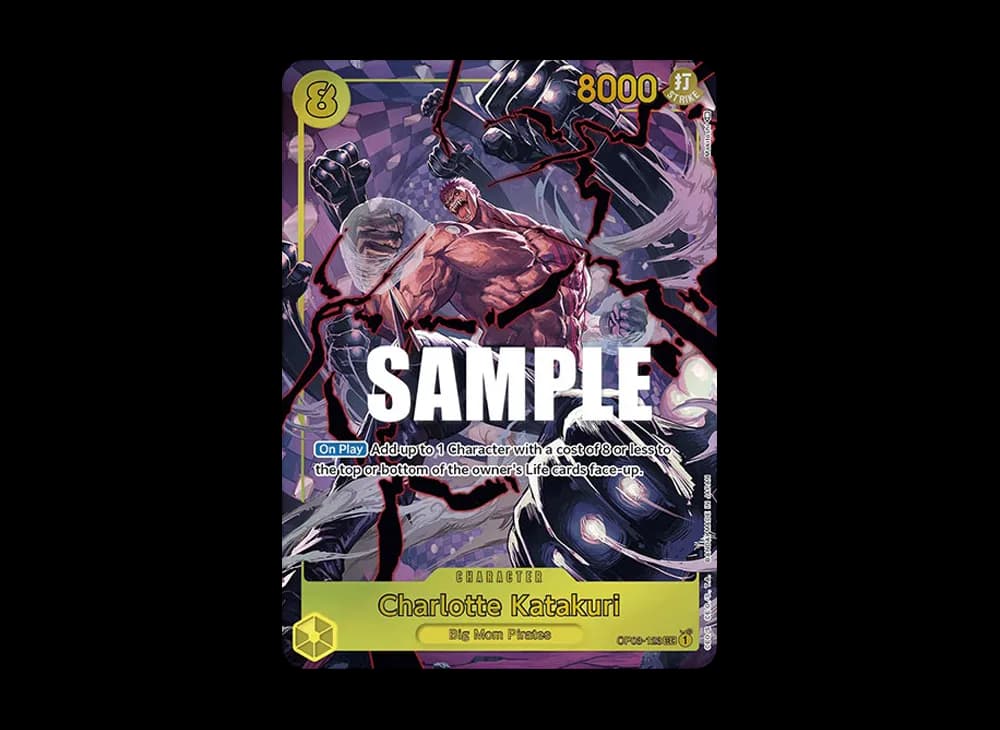 Charlotte Katakuri SEC-P [OP03-123] [EN](Booster Pack "Pillars Of Strength")
