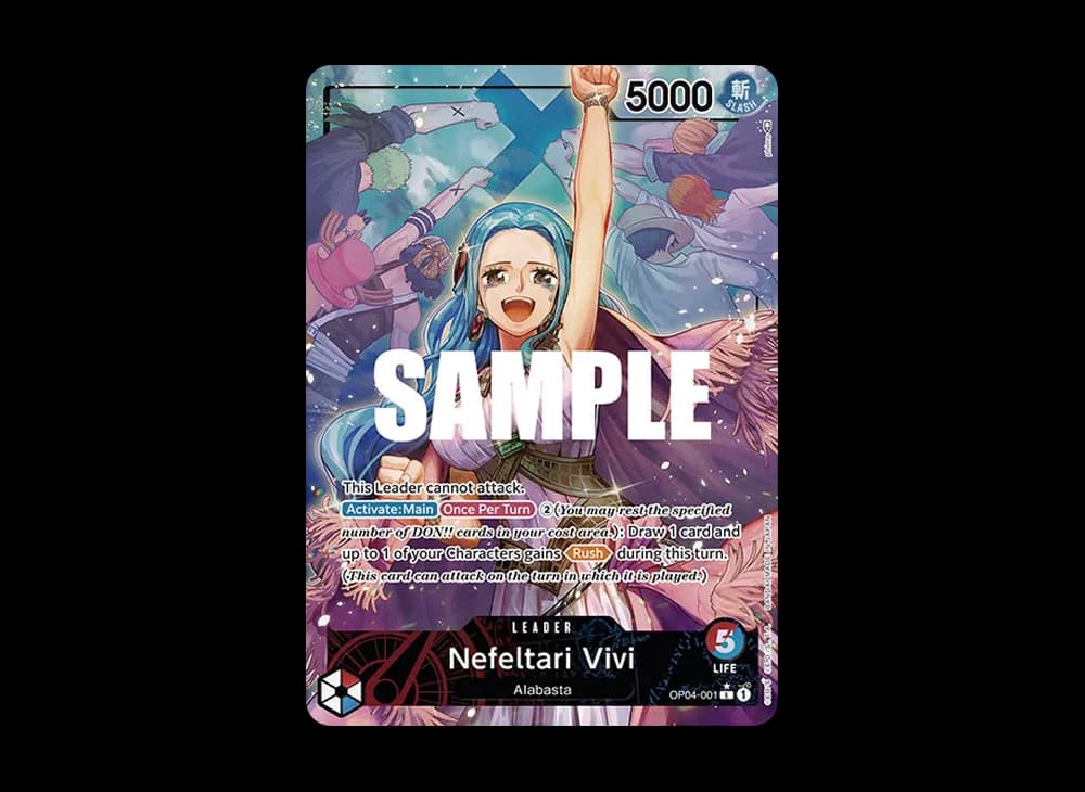 Nefeltari Vivi L-P [OP04-001] [EN](Booster Pack "Kingdoms Of Intrigue")
