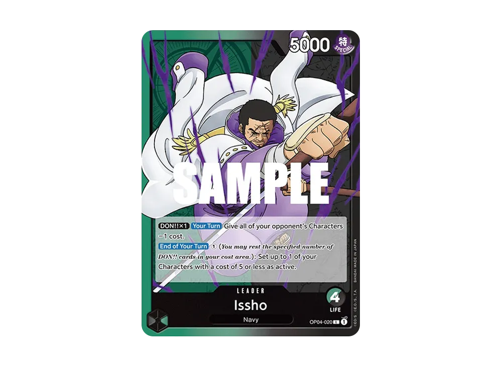 Issho L [OP04-020] [EN](Booster Pack "Kingdoms Of Intrigue")