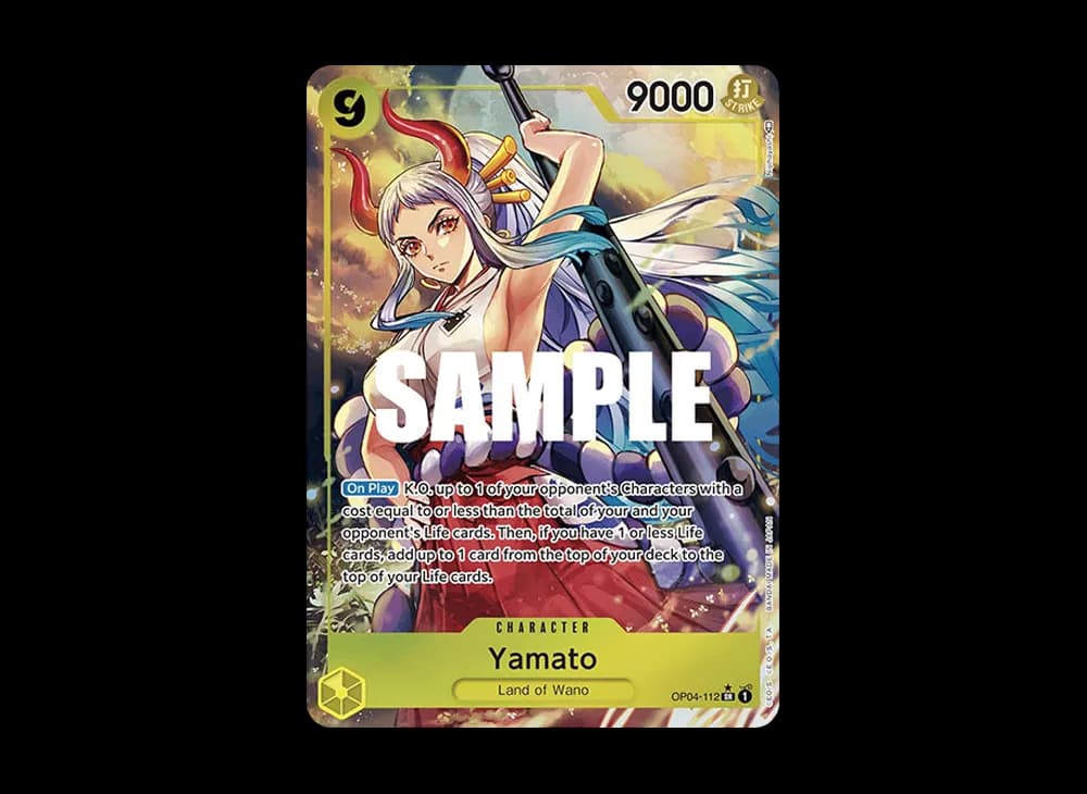 Yamato SR-P [OP04-112] [EN](Booster Pack "Kingdoms Of Intrigue")