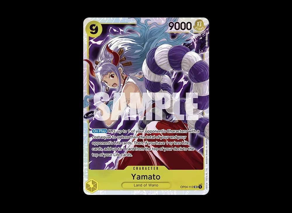 Yamato SR [OP04-112] [EN](Premium Booster "ONE PIECE CARD THE BEST")
