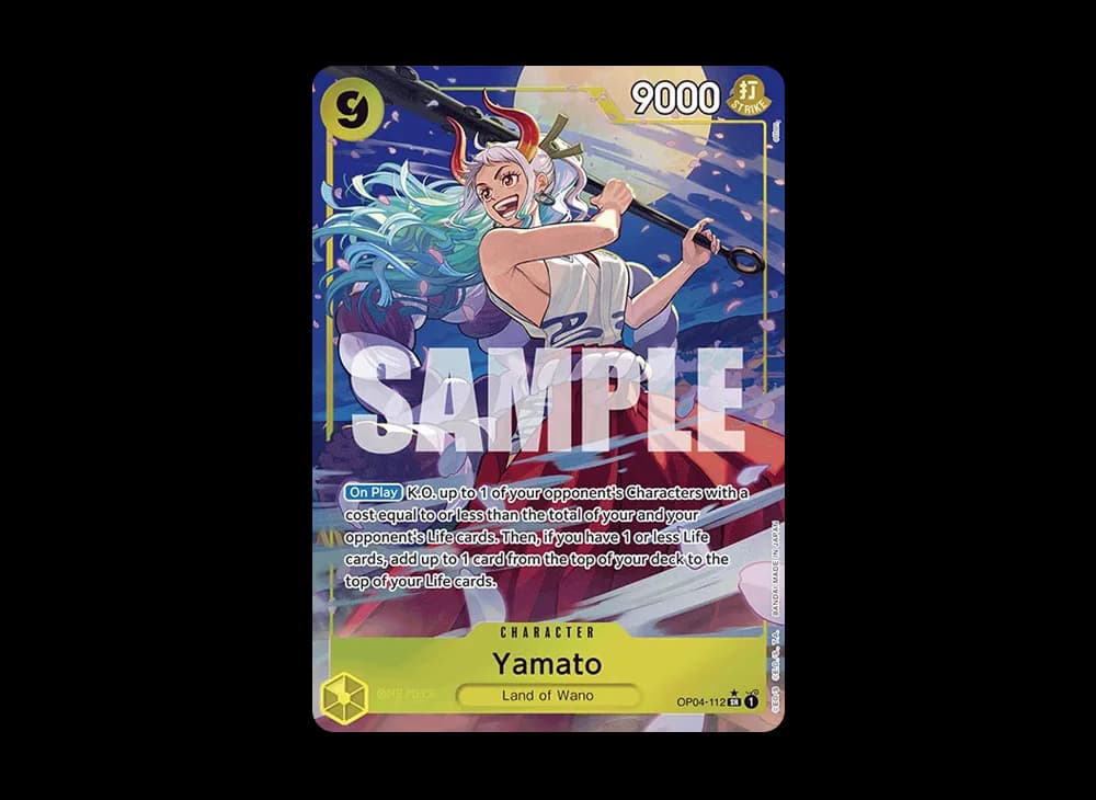 Yamato SR-P [OP04-112] [EN](Premium Booster "ONE PIECE CARD THE BEST")
