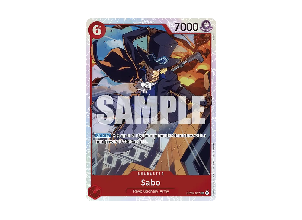 Sabo SR [OP05-007] [EN](Premium Booster "ONE PIECE CARD THE BEST")