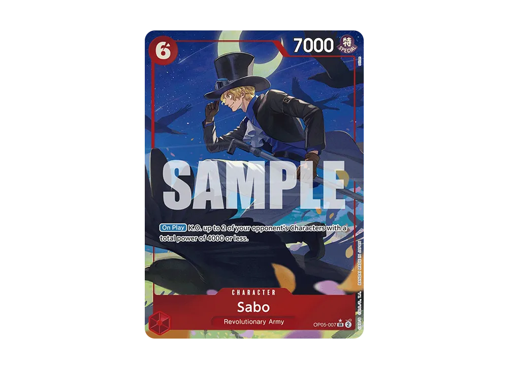 Sabo SR-P [OP05-007] [EN](Premium Booster "ONE PIECE CARD THE BEST")