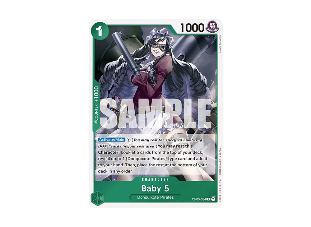 Baby 5 R [OP05-034] [EN](Premium Booster "ONE PIECE CARD THE BEST")