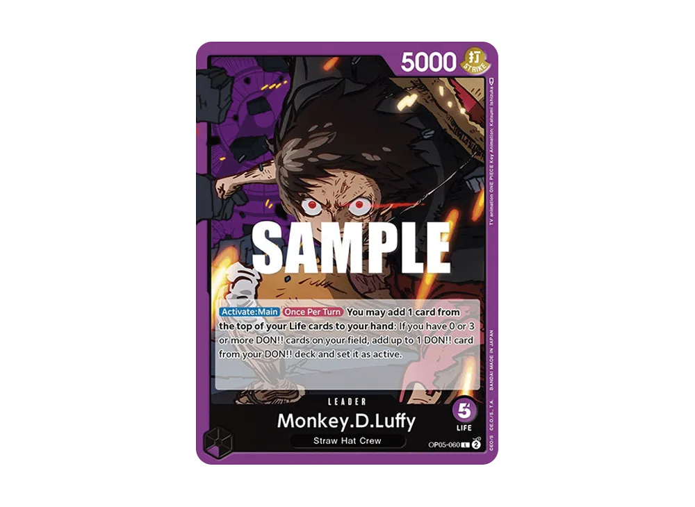 Monkey.D.Luffy L [OP05-060] [EN](Booster Pack "Awakening Of The New Era")