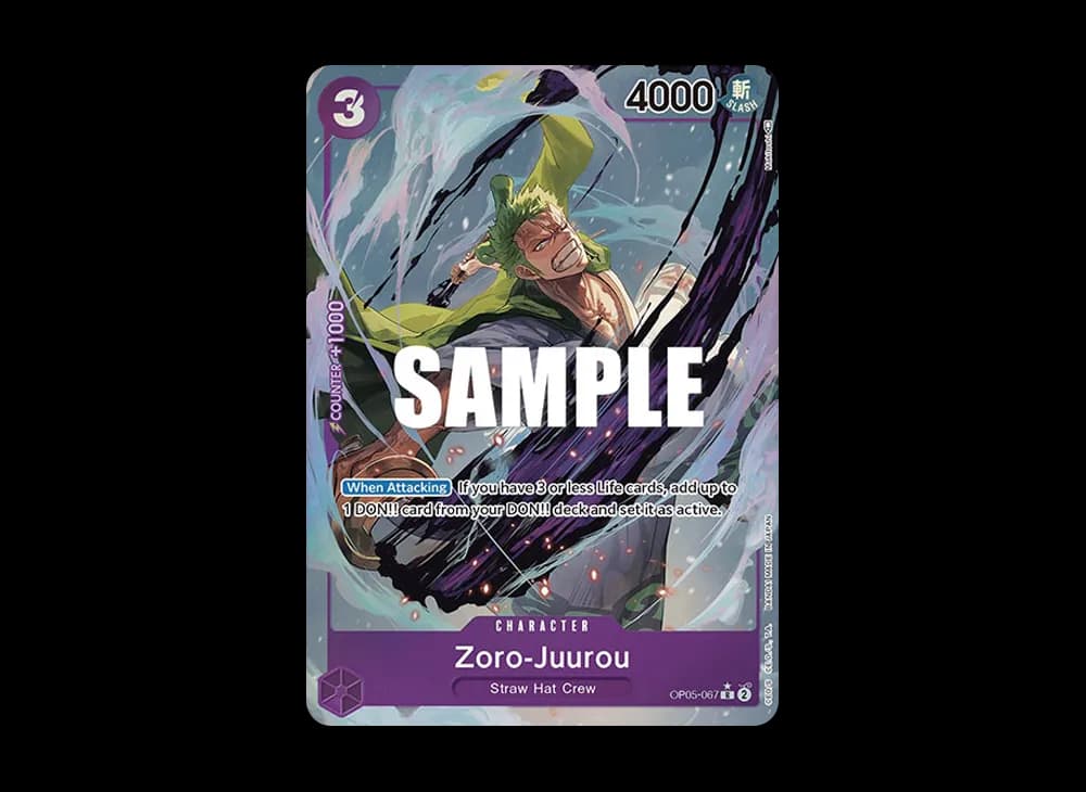 Zoro-Juurou R-P [OP05-067] [EN](Booster Pack "Awakening Of The New Era")